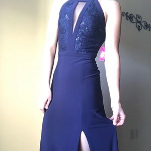 Navy Formal Dress